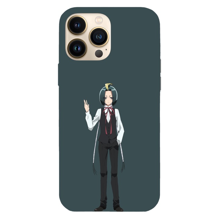 Husa telefon compatibila cu Apple iPhone 15 Pro Max, Viceversa, model Seigen Amawaka Twin Star Exorcists, Silicon, TPU