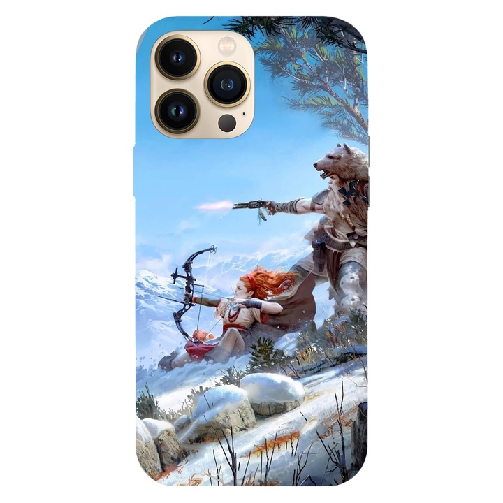 Apple iPhone 12 / iPhone 12 Pro, Viceversa, Alloy Fight Scene Horizon modell, szilikon, TPU telefontok kompatibilis