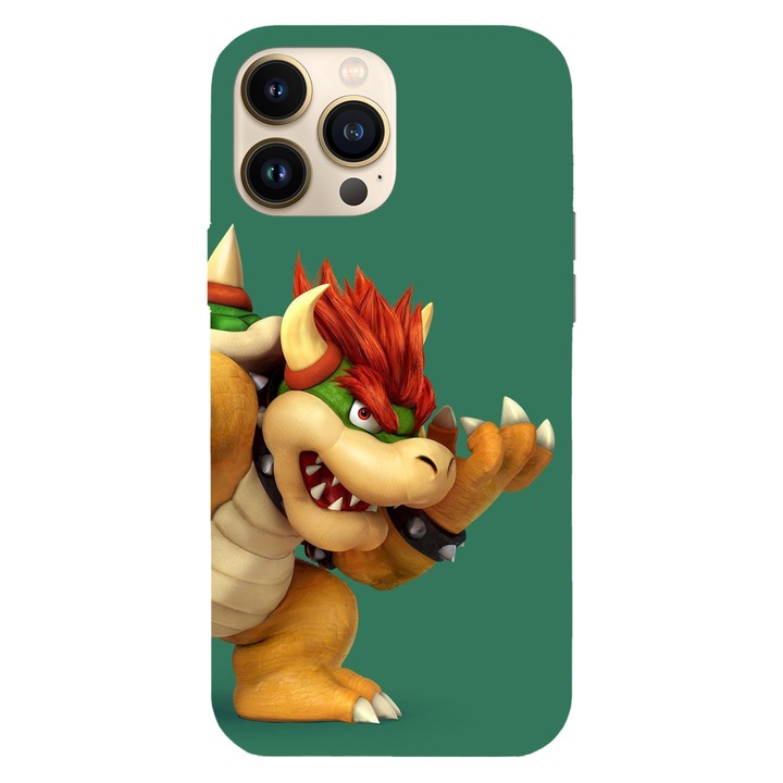 Apple iPhone 12 / iPhone 12 Pro telefontok, fordítva, Bowser Super Mario modell, szilikon, TPU