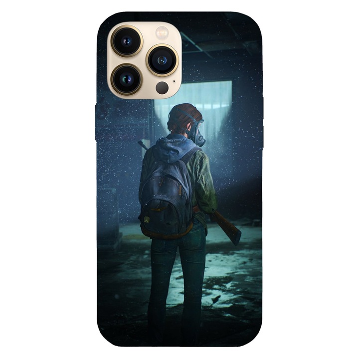 Husa telefon compatibila cu Apple iPhone 12 / iPhone 12 Pro, Viceversa, model Apocalypse Ellie Last of Us, Silicon, TPU