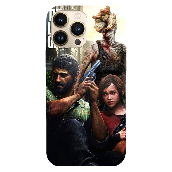 Husa telefon compatibila cu Apple iPhone 12 / iPhone 12 Pro, Viceversa, model Ellie x Joel x Clicker The Last of Us, Silicon, TPU