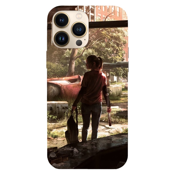 Husa telefon compatibila cu Apple iPhone 12 / iPhone 12 Pro, Viceversa, model Ellie Shoping The Last of Us, Silicon, TPU