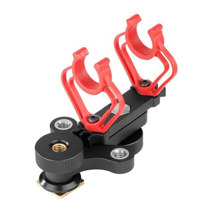 Boya BU-C30 mikrofon tartó rezgéscsillapító felfüggesztéssel 18-20mm shotgun mikrofonokhoz