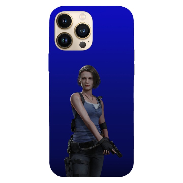 Husa telefon compatibila cu Apple iPhone 12 / iPhone 12 Pro, Viceversa, model Jill Valentine Resident Evil, Silicon, TPU