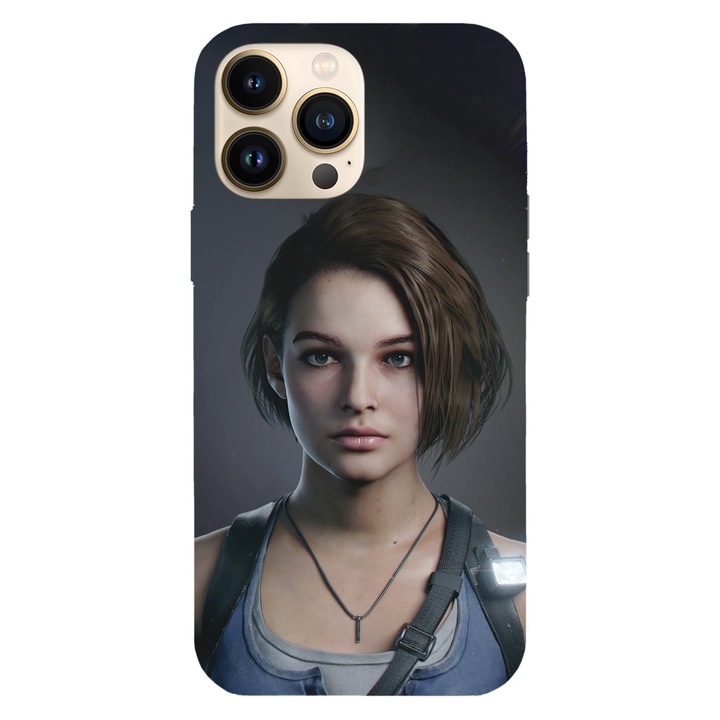 Apple iPhone 12 / iPhone 12 Pro, Viceversa, Jill Resident Evil modell, szilikon, TPU telefontok kompatibilis