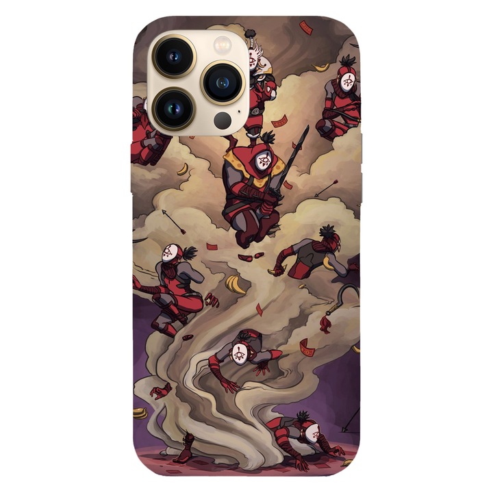 Husa telefon compatibila cu Apple iPhone 12 / iPhone 12 Pro, Viceversa, model Yiga Clan Legend of Zelda, Silicon, TPU