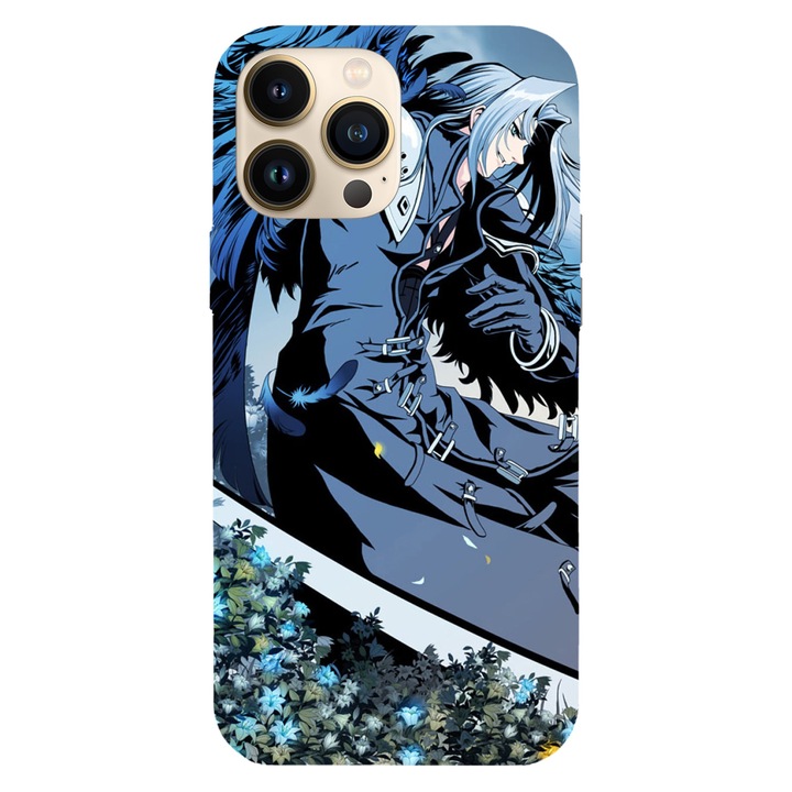 Husa telefon compatibila cu Apple iPhone 15 Pro Max, Viceversa, model Sephiroth Final Fantasy, Silicon, TPU
