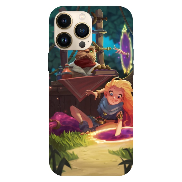 Husa telefon compatibila cu Apple iPhone 12 / iPhone 12 Pro, Viceversa, model Zoe, Silicon, TPU