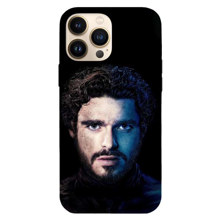 Husa telefon compatibila cu Apple iPhone 12 / iPhone 12 Pro, Viceversa, model Rob Stark Game of Thrones, Silicon, TPU