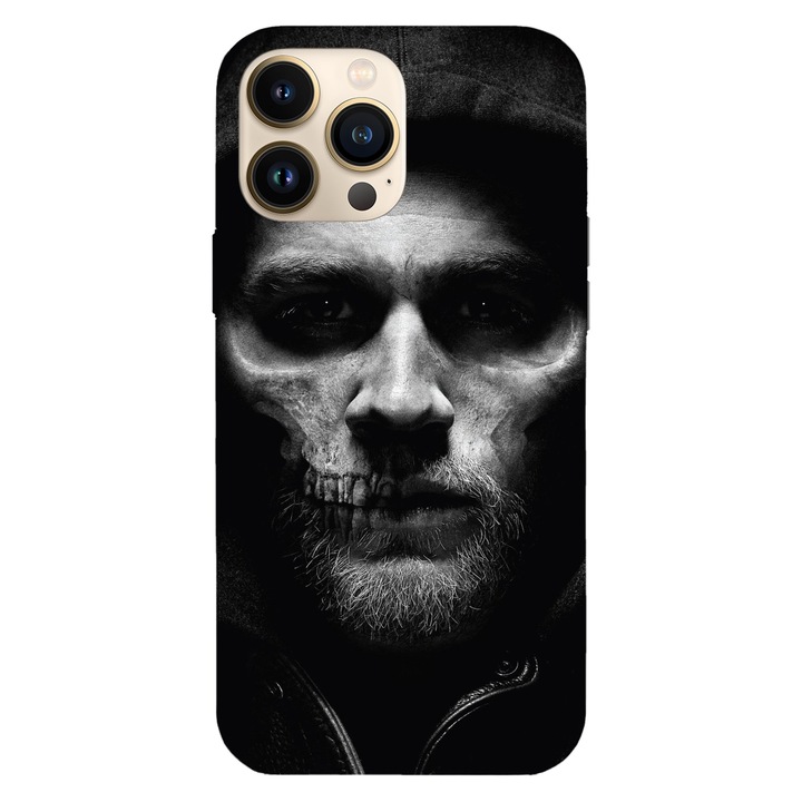 Telefontok kompatibilis: Apple iPhone 12 / iPhone 12 Pro, Viceversa, Vice President Sons of Anarchy modell, Silicon, TPU