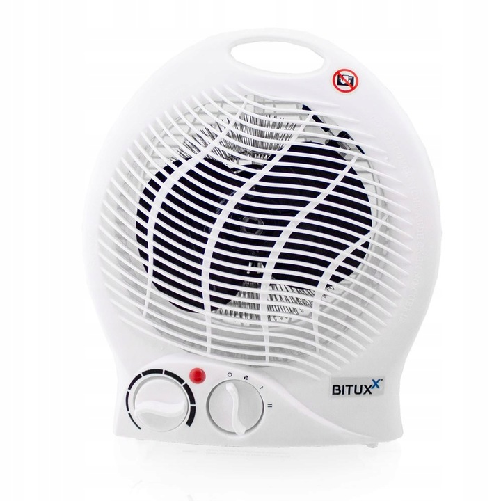 Мобилен нагревател с функции топло/студено, BITUXX, 2000 W, 220-240 V, Бял