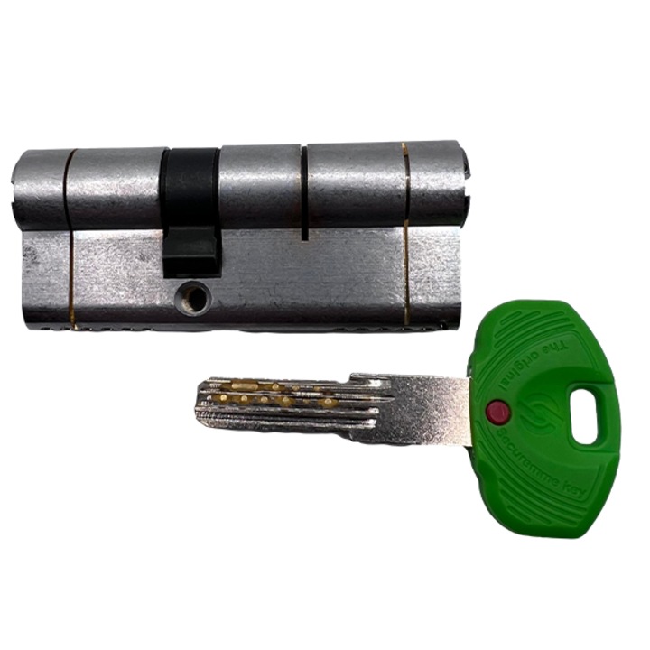 Cilindru Securemme 30x45 mm 3220CCS30451X5 cu 5 chei + 1 de montaj