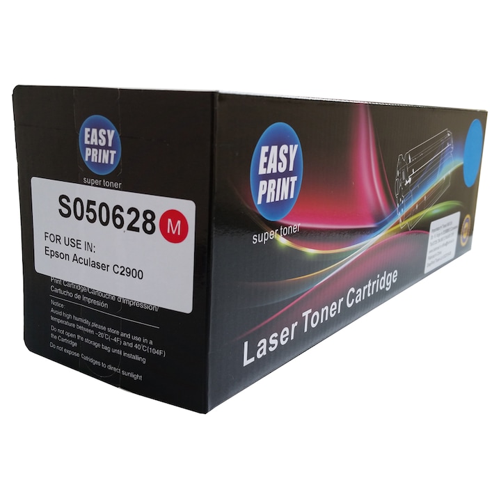 Easy Print toner magenta, kompatibilis S050628, 2500 oldal, Epson Aculaser C2900