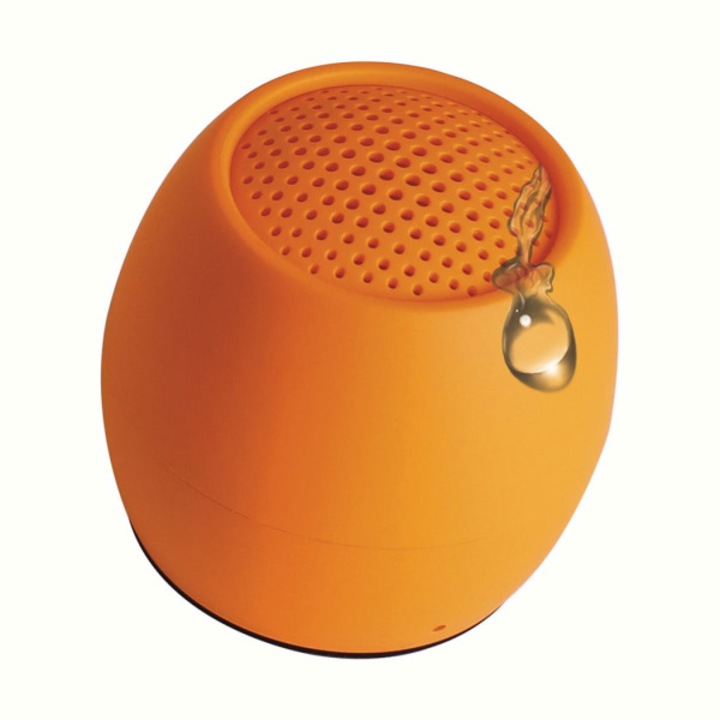 Boxa Portabila Wireless Mini, Waterproof, BoomPods ZERO Orange, IPX 6