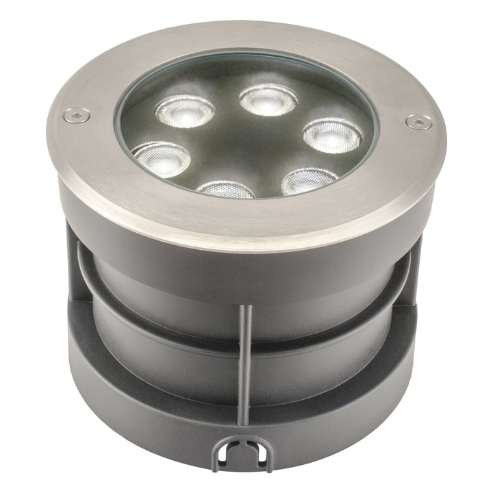 Spot IP67 LED 12W/ora, 1368lm - 50 000 ore, 4000K lumina naturala, iluminat arhitectural, incastrabil, LM3535-1, LED Market®, clasa energetica E