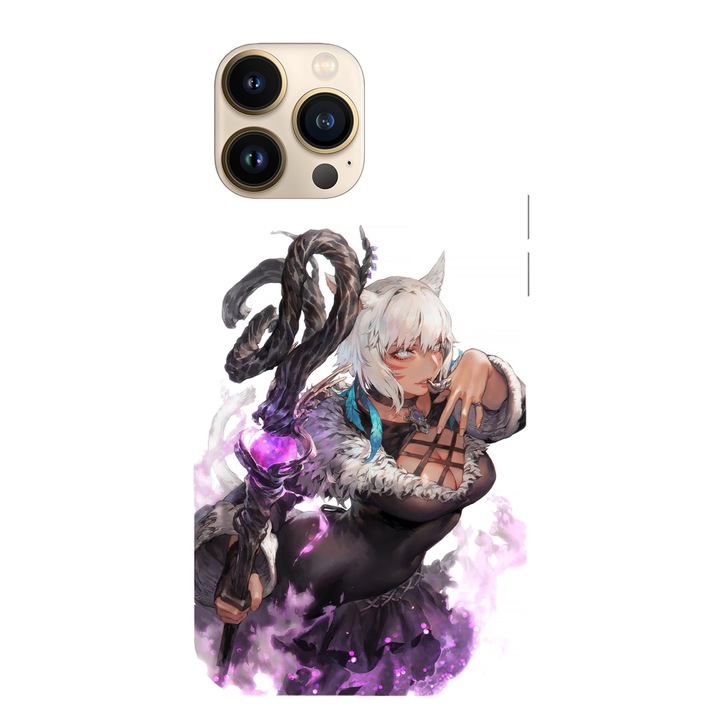 Husa telefon compatibila cu Apple iPhone 13 Pro, Viceversa, model Y'shtola Rhul Final Fantasy, Silicon, TPU
