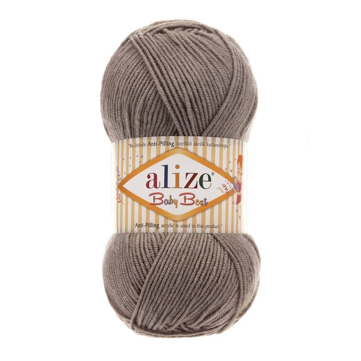 Fir textil, Alize Baby Best-534, maro