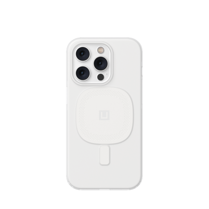 Защитен калъф за iPhone 14 Pro съвместим с MagSafe, UAG, Бял