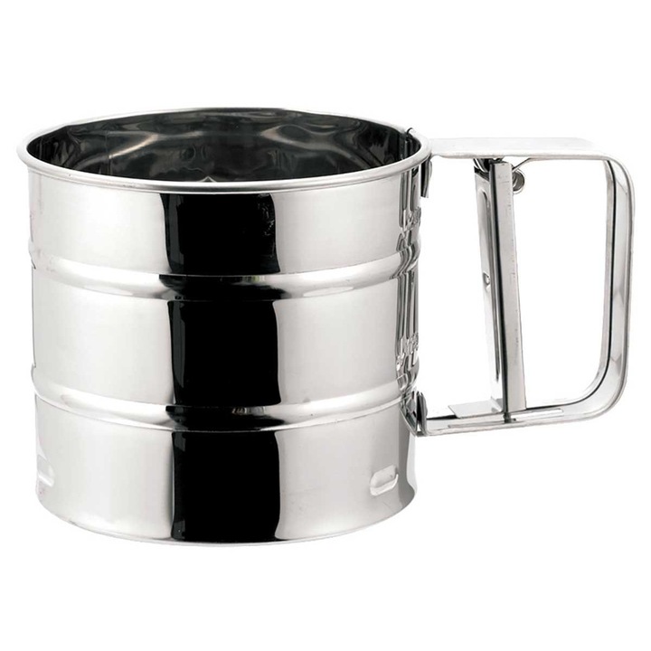 Sita bucatarie, Brunbeste, Otel inoxidabil, 350 ml, Argintiu