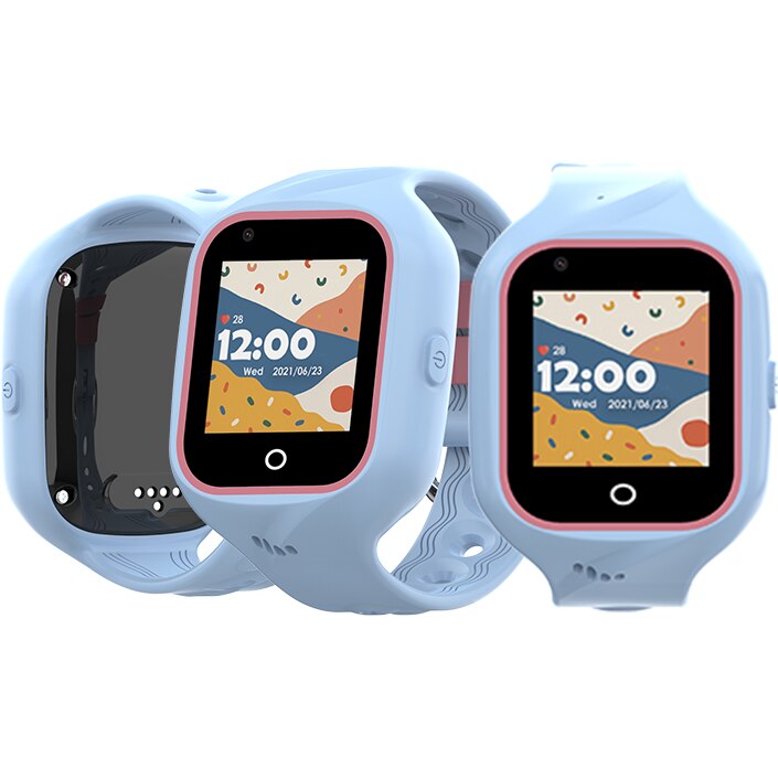 Smartwatch copii, Bemi, 1.4inch, GPS, 4G, Albastru eMAG.ro