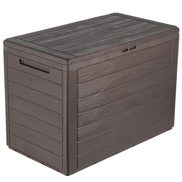 Caseta de gradina WOODEBOX, Lemn, Maro