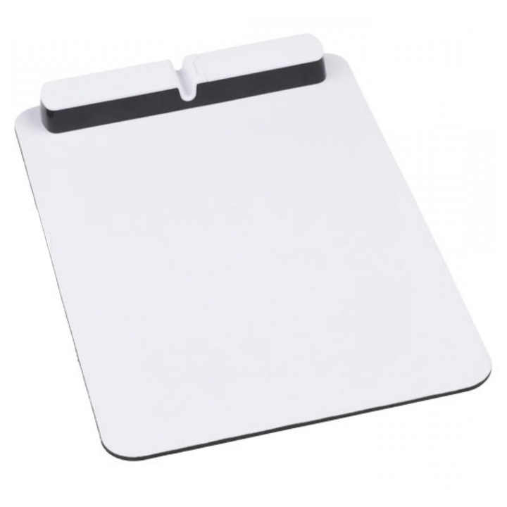 Rugalmas egérpad 3x USB-vel, 28 x 19 cm, fehér