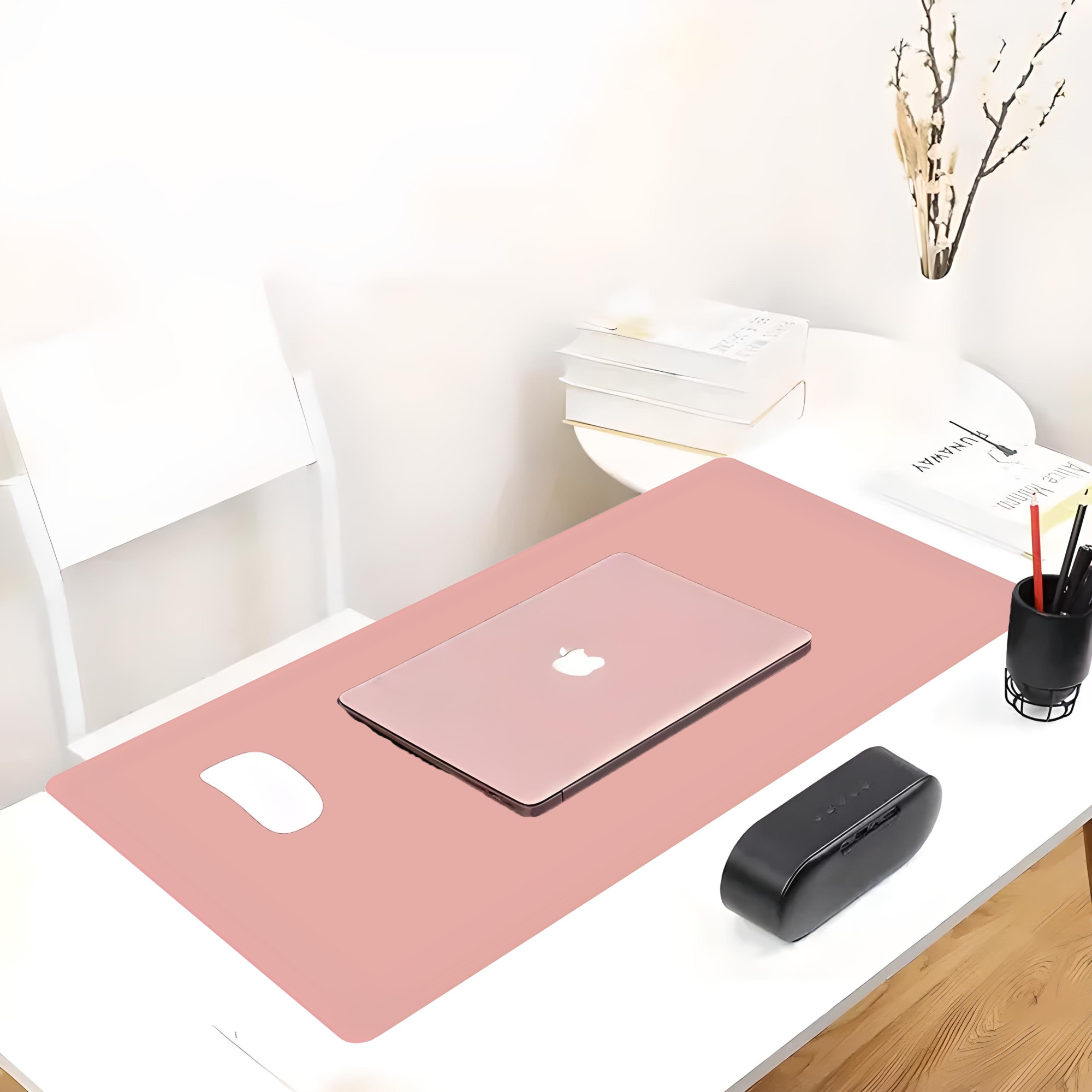 Mousepad Profesional pentru Gaming, Baza Cauciucata, 900x450x2mm, Roz ...