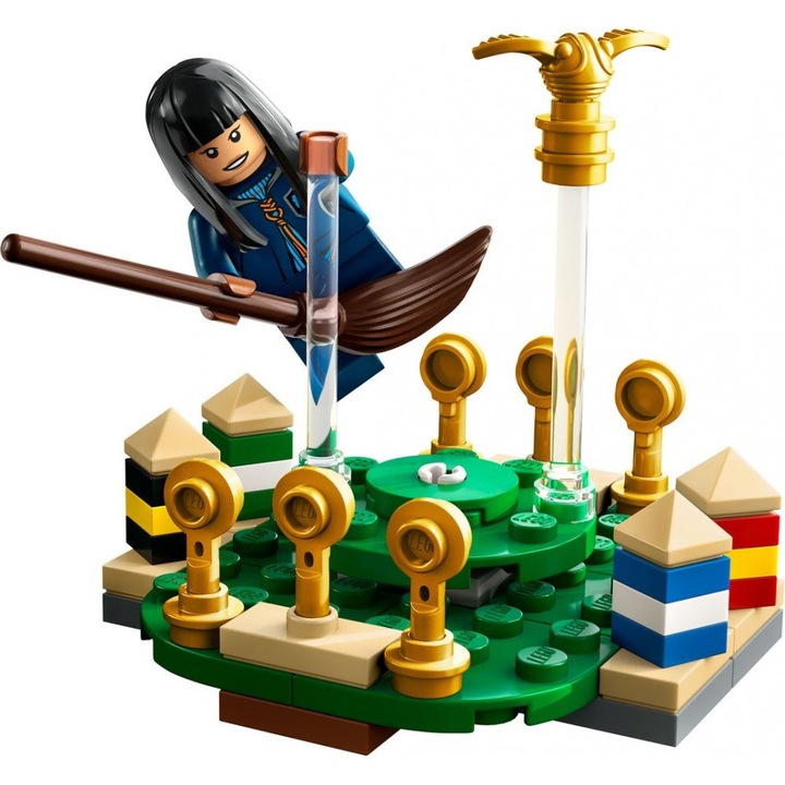 Конструктор, LEGO, Пластмаса, Harry Potter, Quidditch training, 6+, Многоцветен