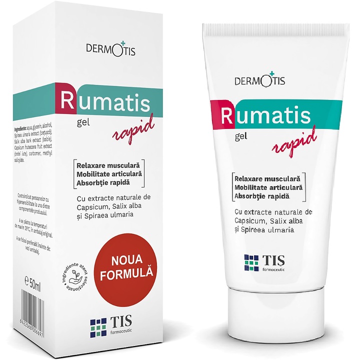 Антиревматичен гел RumaTis fast DermoTis, 50ml, Tis Farmaceutic