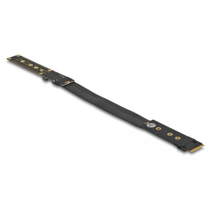Card riser Delock 64136, M.2 Key M Extension NVMe, Cablu de 20 cm