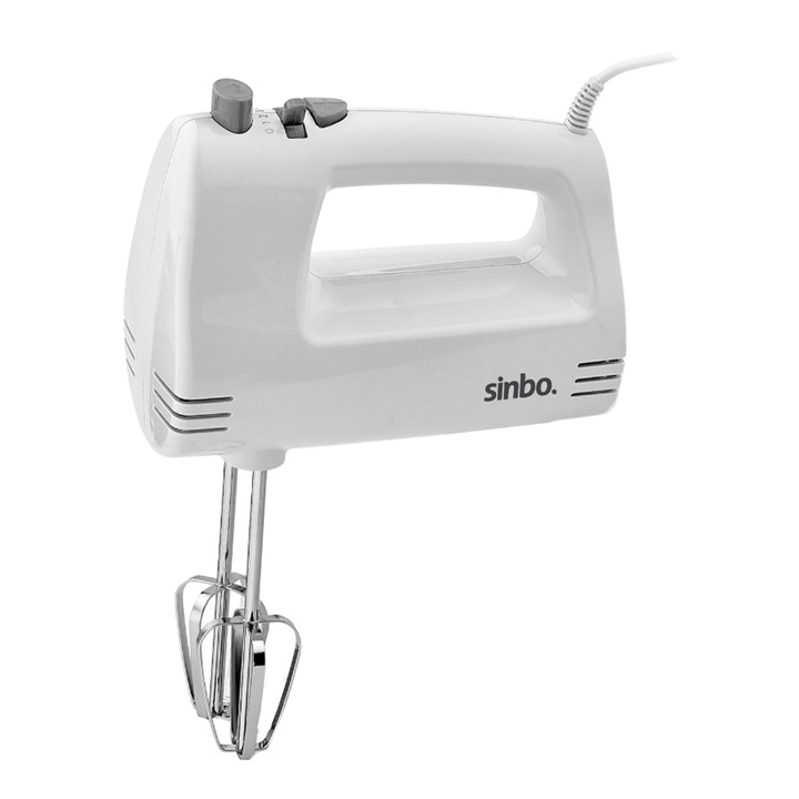 Kézi mixer, Sinbo SMX-2762, 350W, Fehér