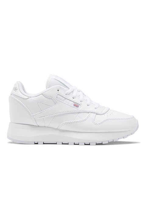 Reebok, Pantofi sport Classic SP Vegan, Alb