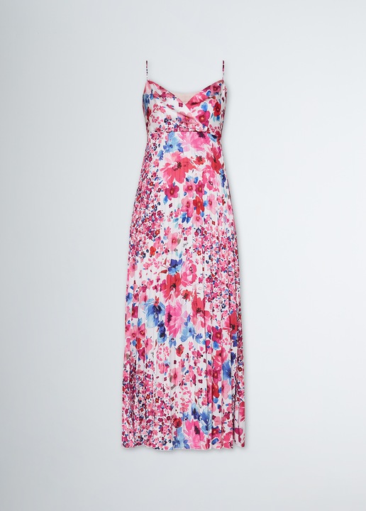 Rochie lunga plisata, Liu Jo, Multicolor, Multicolor