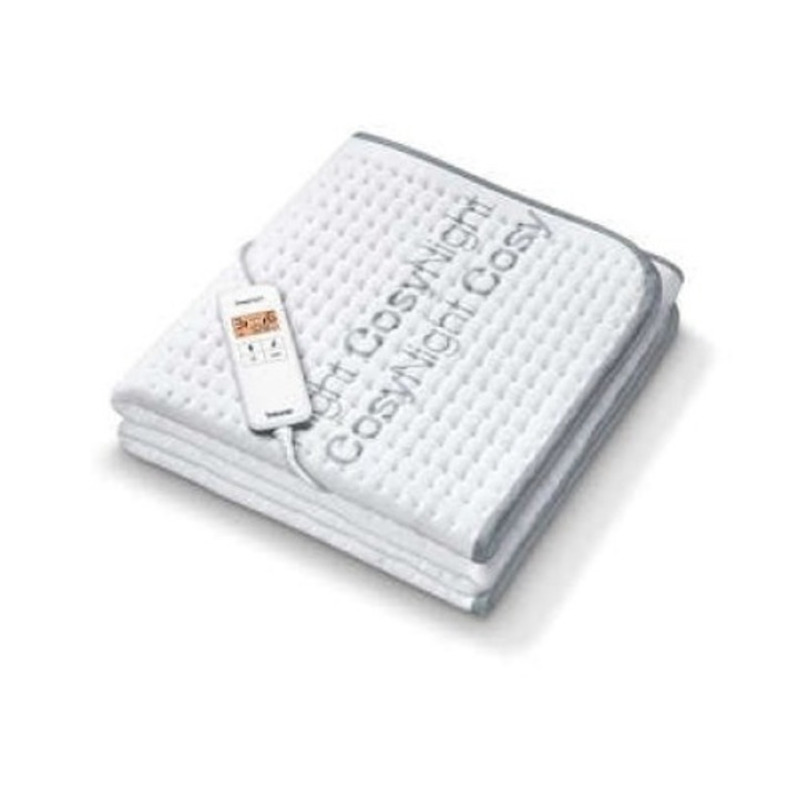 Електрическо одеяло с Bluetooth, Beurer, UB 190, 150 × 80 см, Бяло