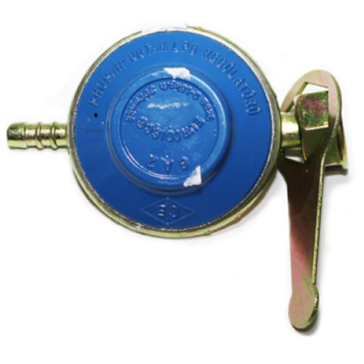 Regulator ceas butelie gaz 30mm/ss albastru