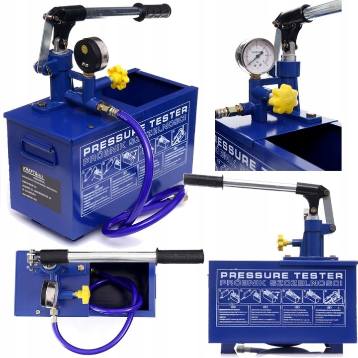 Pompa de testare a presiunii, 0-40kg / 30ml / 12L, Kraft&Dele KD10479