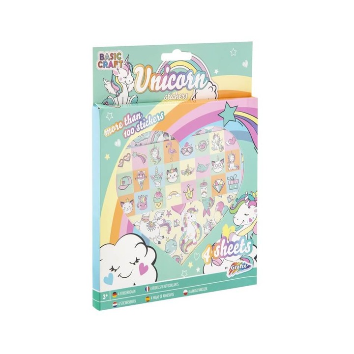 Grafix Unicorn matrica szett