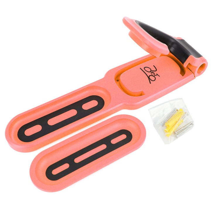 Стойка за велосипед за стенен монтаж Jet, 20кг, Универсална, Червена