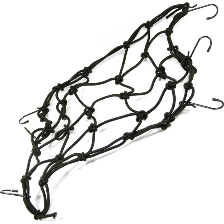 Plasa pentru portbagaj, 4x400x300mm, Negru