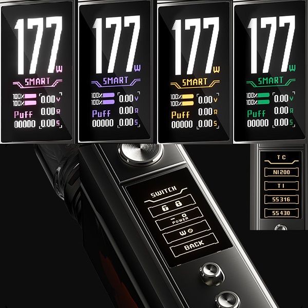Kit Tigara Electronica Voopoo Drag 4, 177w, 4ml, Gunmetal Rosewood - eMAG.ro