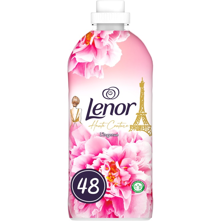 Омекотител Lenor Haute Couture L'Ingenue, 1.2 л, 48 пранета