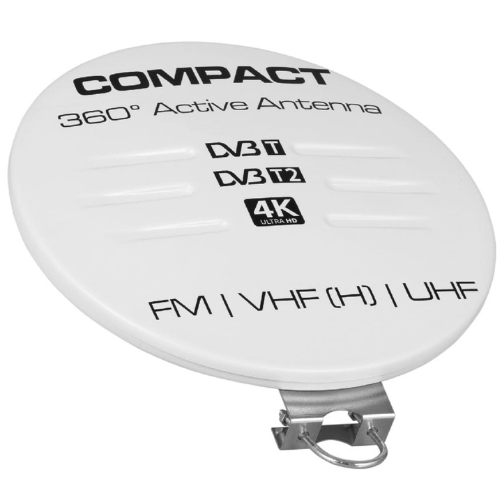 Antena omnidirectionala TV, 230 V, Alb