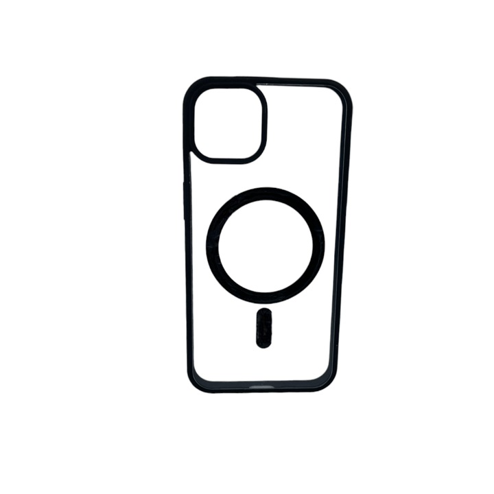 Husa MagSafe compatibila cu iPhone 13 Pro, negru