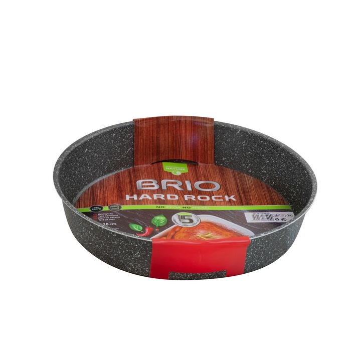 Тава за печене BRIO Hard Rock, 34см