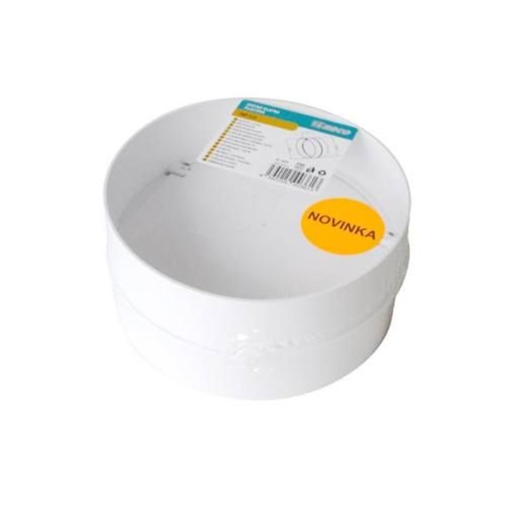 Supapa retinere ZKP, Haco, Plastic, 150 x 60 mm, Alb