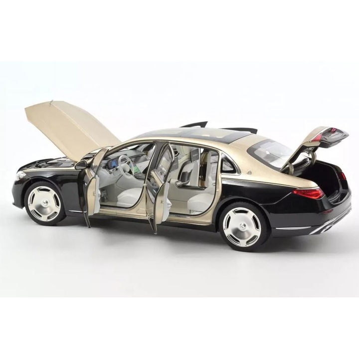 Norev Modell autó Mercedes-Benz Maybach S680 4 MATIC gold 2021, 1:18