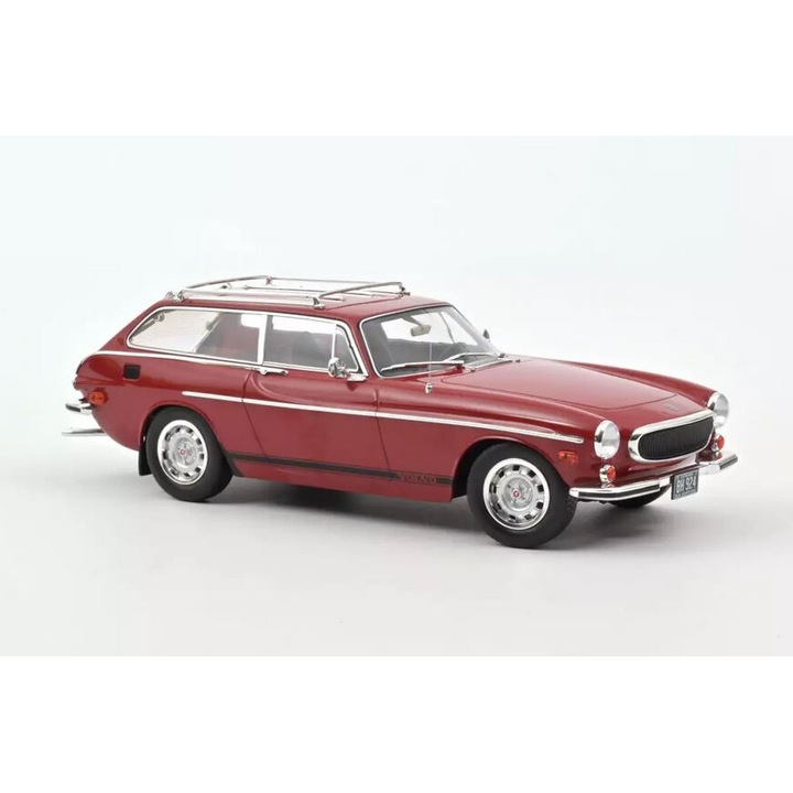 Autómodell Volvo 1800 ES US piros verzió 1972, 1:18 Norev