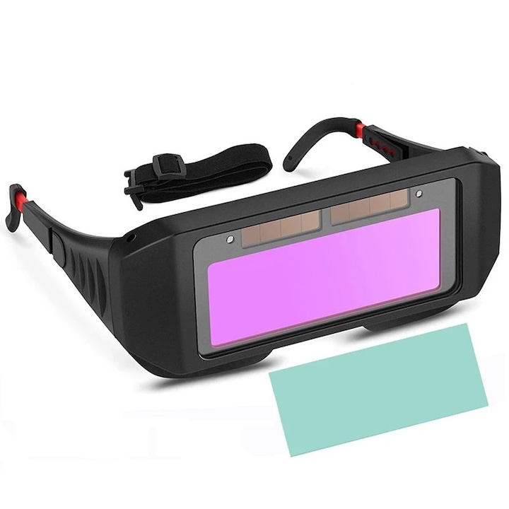 Защитни очила за заваряване, LCD дисплей с автоматично затъмняване