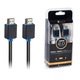 Libox HDMI кабел, 3 м, HDMI мъжки/женски, черен/син