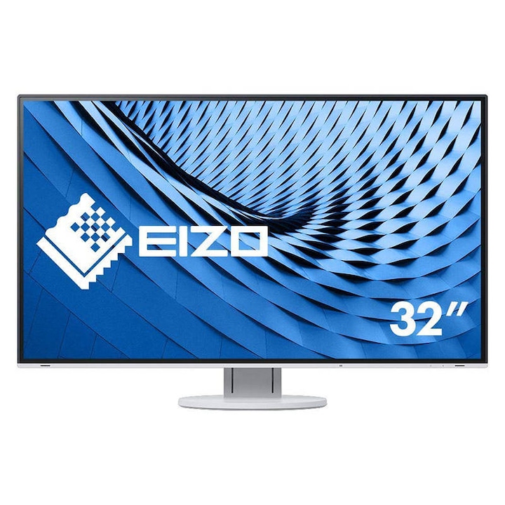 Monitor EIZO FlexScan EV3285-WT - 32" IPS 4K UHD, 3840 x 2160, USB-C, DisplayPort, HDMI, functii PbP
